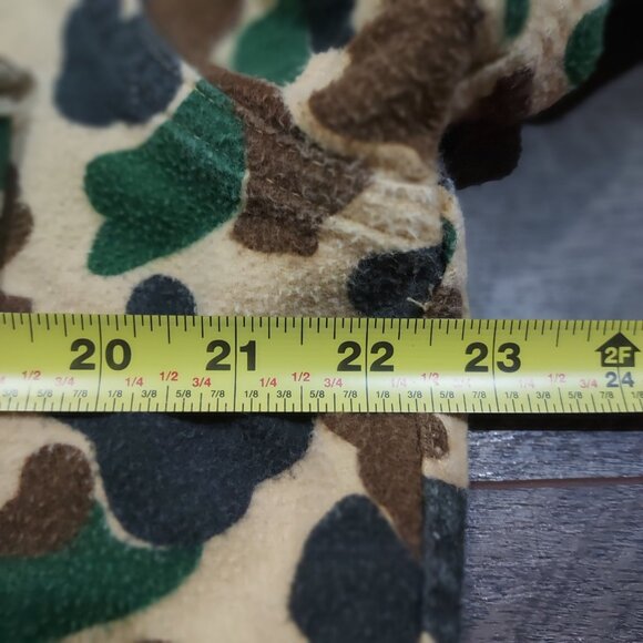 Woolrich Shirt Mens Large Duck Camo Hunting Frog Skin 80s USA Vintage100% Cotton - Picture 10 of 14